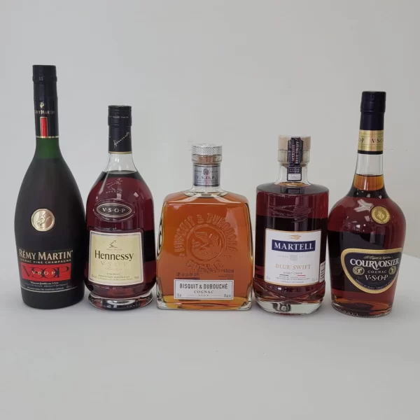 Varieties of  Cognacs & Whiskeys - Image 2